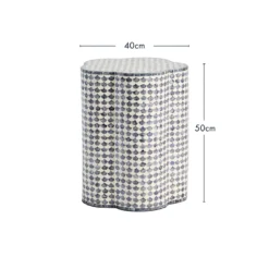 Ada Rose Capiz Side Table