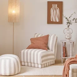 Adeline Stripe Occasional Chair
