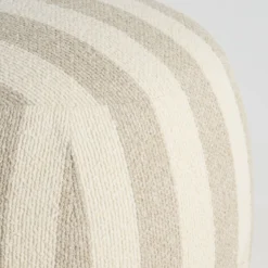 Adeline Stripe Ottoman