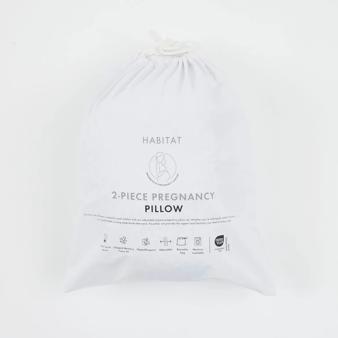 Adjustable Pregnancy Pillow Set