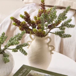 Artificial Burgundy Sedum Burrito Succulent Stem