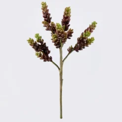 Artificial Burgundy Sedum Burrito Succulent Stem