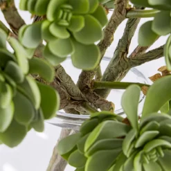Artificial Echeveria Succulent Stem