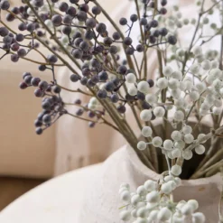 Artificial Frosted Berry Stem