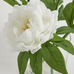 Artificial Lillian Peony in Vase