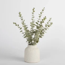 Artificial Sinclaire Eucalyptus Potted Flower