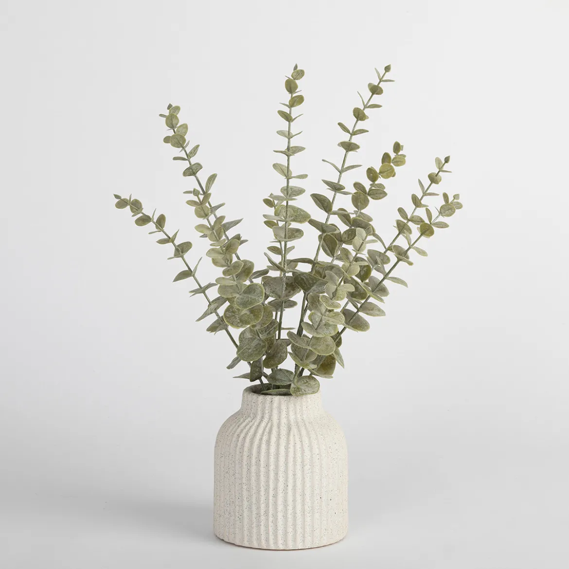 Artificial Sinclaire Eucalyptus Potted Flower