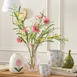 Artificial Spring Mimosa Stem