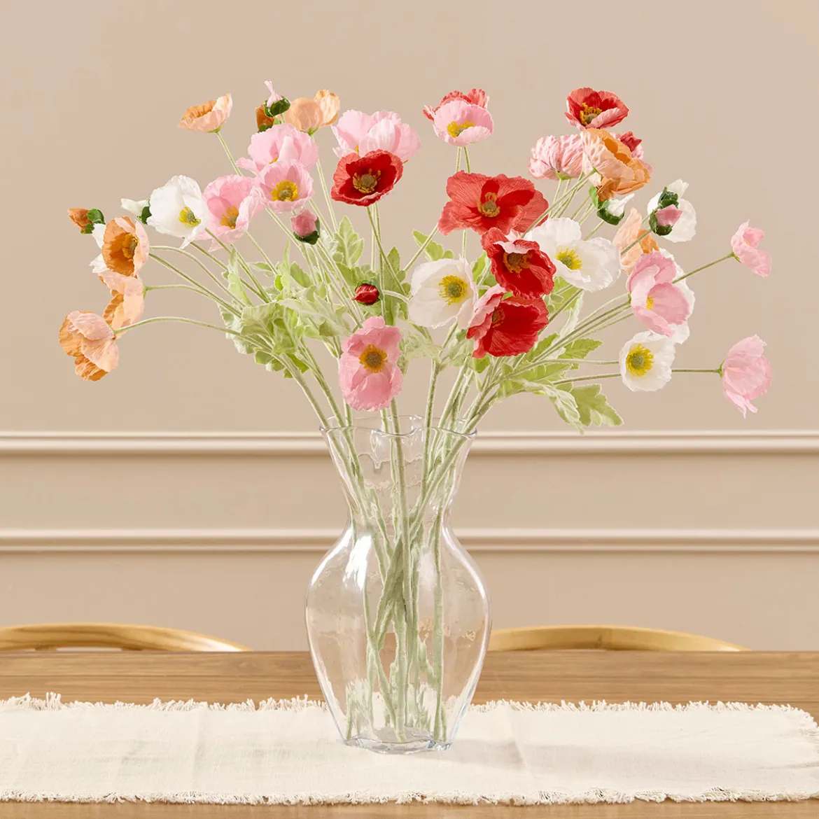 Artificial Wild Poppy Stem
