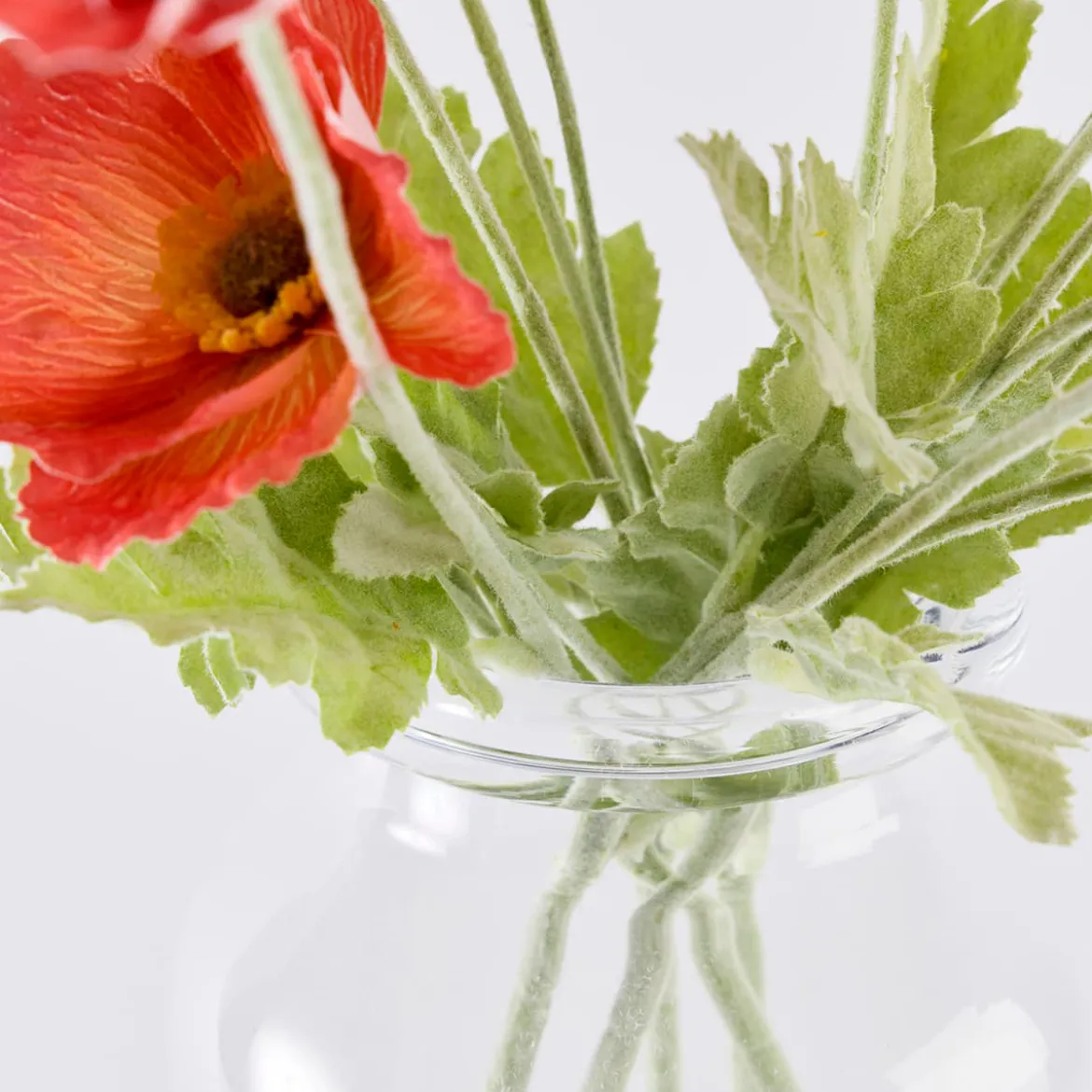Artificial Wild Poppy Stem