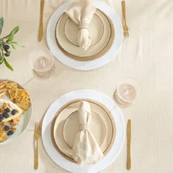 Ashra Fringed Cotton Napkin