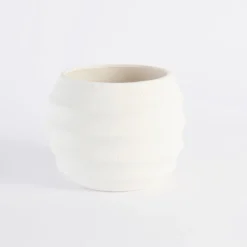 Auden Ribbed Decorative Pot
