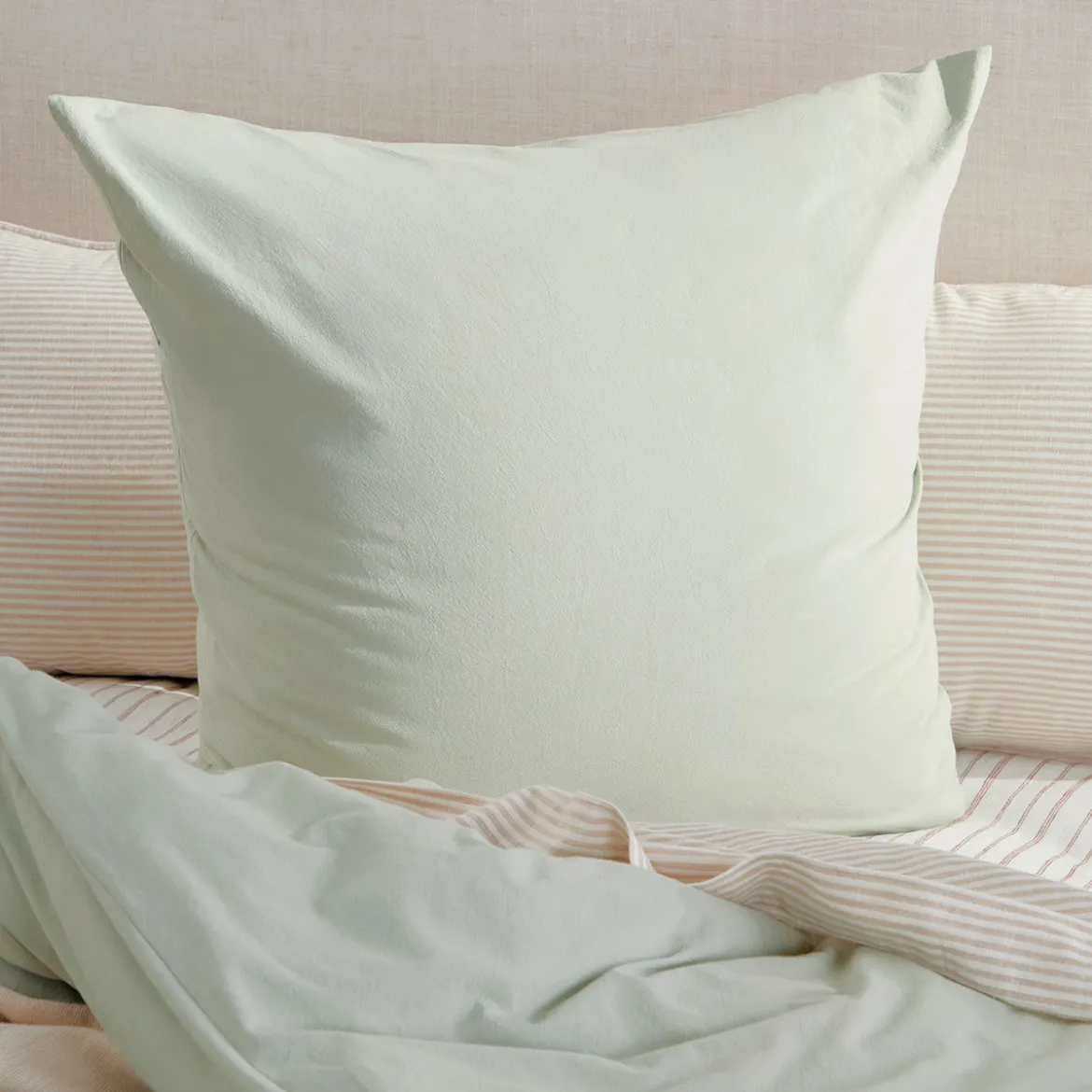 Australian Cotton Sage Green European Pillowcase