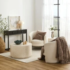 Ava Boucle Occasional Chair