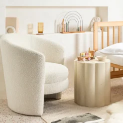 Ava Boucle Occasional Chair
