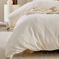 Ava Boucle Quilt Cover Set