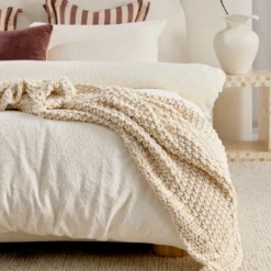 Ava Boucle Quilt Cover Set