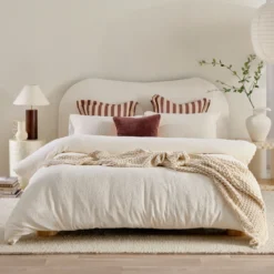Ava Boucle Quilt Cover Set