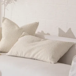 Ava Large Oblong Boucle Cushion