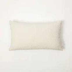 Ava Large Oblong Boucle Cushion