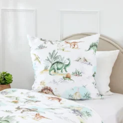 Bad to the Bone Dinosaur European Pillowcase