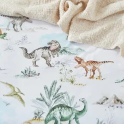 Bad To The Bone Dinosaur Quilt Cover Set
