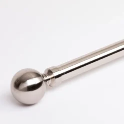 Bailey Extendable Brushed Chrome Rod Set