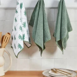 Bali Hai Microfibre Kitchen Towel Set of 3