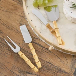 Bamboo Cheese Knife Set of 4