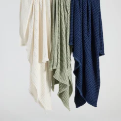 Bamboo Cotton Waffle Extra Large Throw
