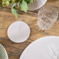 Bangalow Natural Palm Cork Coaster Set of 6