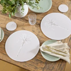 Bangalow Natural Palm Cork Placemat Set of 6