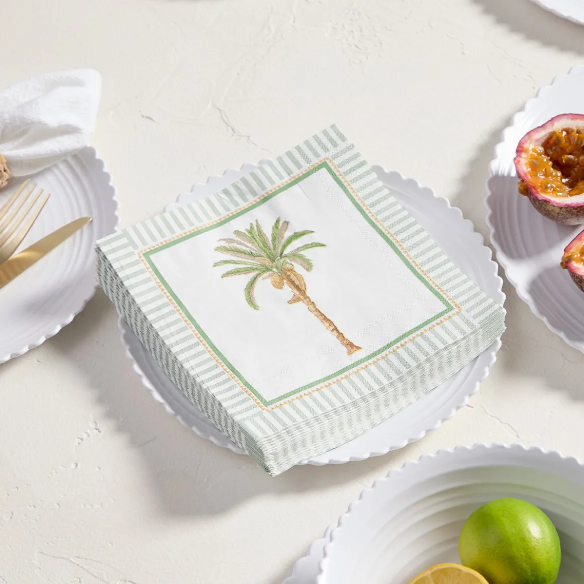 Bangalow Palm Paper Napkin 20 Pack
