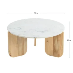 Banks Marble Coffee Table