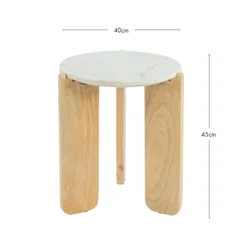 Banks Marble Side Table