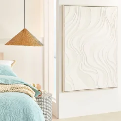 Barchan Framed Textured Wall Art