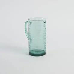 Beaded Green Jug