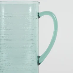Beaded Green Jug