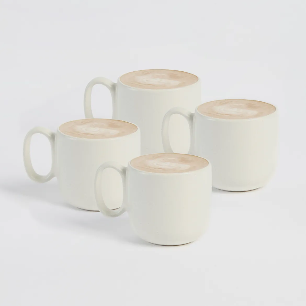 Bellevue Stoneware Mug Set of 4