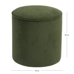 Bentley Velvet Ottoman