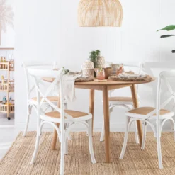 Bentwood Cross Back Dining Chair