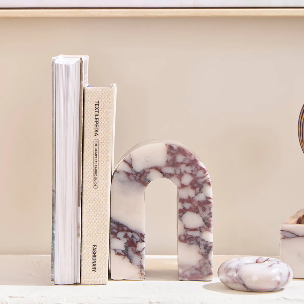 Benz Marble Bookend