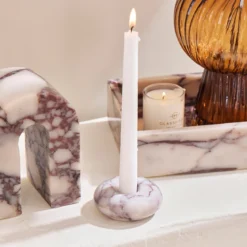 Benz Marble Candle Holder
