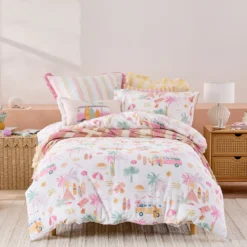 Bonny Hills Reversible Quilt Cover Set