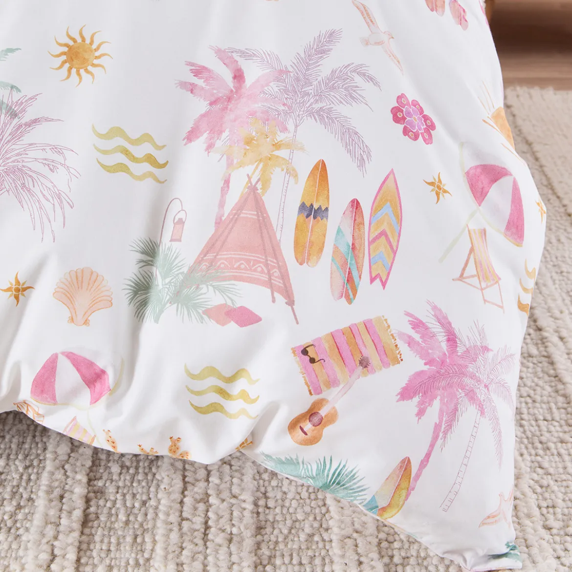 Bonny Hills Reversible Quilt Cover Set