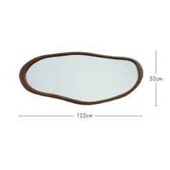 Boulder Dark Brown Mirror