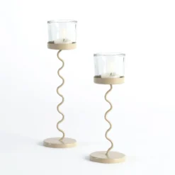 Bowie Candle Holder Set of 2