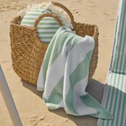 Byron Terry Stripe Beach Towel