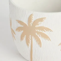 Cali Palm Decorative Pot