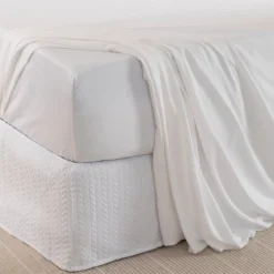 Camden White Valance